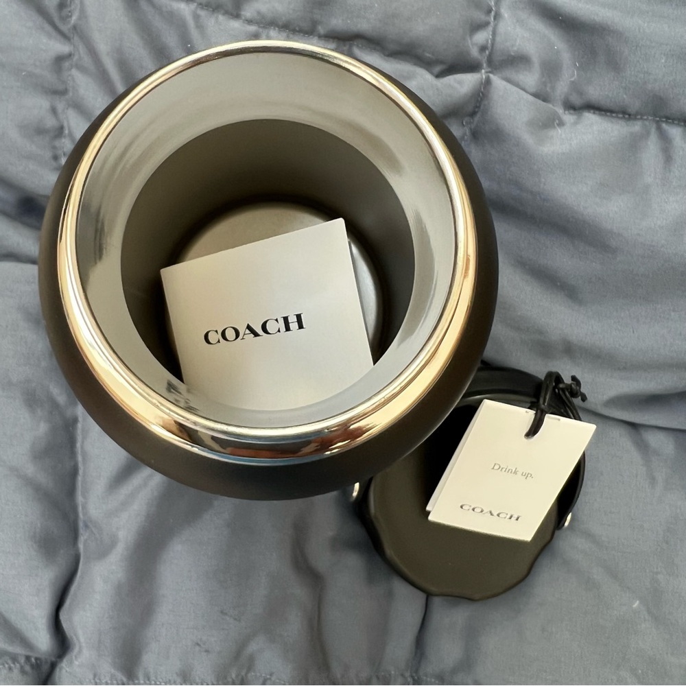 Coach Black Water Bottle - Picture 9 of 12